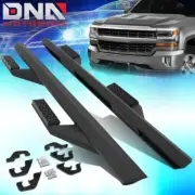 For 2007-2019 Silverado Sierra Extended Cab 3.35" Nerf Bar Running Board Black