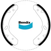 Bendix Brake Shoe Set for Isuzu Npr75-190 NPR75 5.0L 4HK1-TCC 2015 - 2025