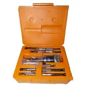 2" BORING HEAD SET 9 PCs CARBIDE BORING BARS WITH R8 SHANK 1/2" MILL