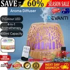 Devanti Aroma Diffuser Aromatherapy Humidifier Essential Oil Ultrasonic 400ml AU