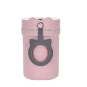 Wheat straw portable breakfast cup Sealed and insulated For breakfast Congee Hot milk Edible cup with lid Free spoon