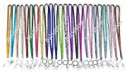 Multi Colors Rhinestone Necklace LANYARD with Key chain for Key ID Badge Holder
