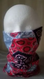 Child Size Face Neck Mask Gaiter Buff Du Rag Tube Scarf Youth New USA OSFM Multi