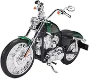 Motorcycle Model with Steering for Harl&ey XL 1200V for Seventy-Two 1:12 2013 Alloy Motorcycle Model Simulation Metal Race Motorcycles Model Collection Gift