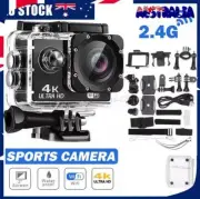4K Sport Go Pro 170° Action Camera Ultra HD 20MP WiFi Waterproof Remote Control