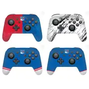 OFFICIAL NHL NEW YORK RANGERS VINYL SKIN FOR NINTENDO SWITCH PRO CONTROLLER