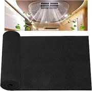 RV A/C Filters Replacement 40 x 16 x 0.4 Inch RV Air Conditioner Replacement Filter Can Cut to Fit Air Conditioner Filters for AC Filter Replace RV Accessories, Black