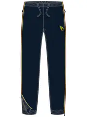 Snr Dark Navy Track Pants WIth Emb