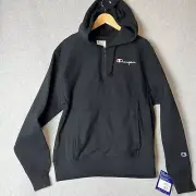 Champion Mens Heavy Weight Reverse Weave Anorak Sweater Hoodie Classic Size M
