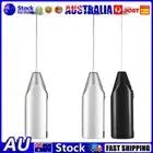 Handheld Milk Frother with Stainless Steel Whisk Electric Frother Drink Mixers A