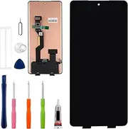 Vvsialeek Replacement OLED Display Compatible with Moto G85 (Edge 50 Fusion) LCD Touch Screen with Toolkit Fingerprint Function