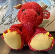 AURORA RED BABY DRAGON PLUSH WITH TAG