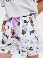 NWT PETER ALEXANDER LADIES NIGHTMARE BEFORE CHRISTMAS SHORTS SIZE 3+ / AU.24-26