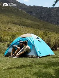 在飛比找Yahoo!奇摩拍賣優惠-熱銷 牧高笛戶外 防風防暴雨野外露營裝備用品1-4人帳篷 十