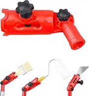 Paint Roller Holder,Paint Brush Extender Holder,180-degree Rotatig Angle Rotation Paint Roller Extender for Ceiling,Paint Extension Pole,Paint Edger Tool for Extension Pole Wall Corner Painting Roller