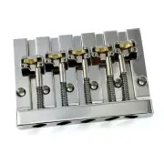 Hipshot Nickel 5-String KICKASS™ Version 1 Bass Bridge Badass V® Retrofit 5K501N