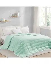 Unikome Tencel Lyocell Luxury Quilted Lightweight 75% White Down Blanket