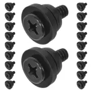 20 PCS Hard Drive Screws Shock Absorption Kit Disk Mounting Accessories