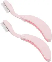 OSOLADY Practical Makeup Brush Set Eyelash Comb Shaper Handheld Eyelash Shaping Tool Multipurpose Eyelash Comb for Brow Styling