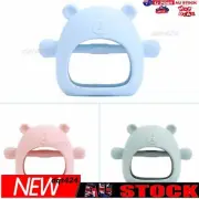 Colorful Silicone Baby Teether Mitten Glove Chew Toy Bpa-Free 3M+ - Soothing Pa⇧