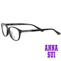 在飛比找ETMall東森購物網優惠-【ANNA SUI 安娜蘇】小臉必備細框造型光學眼鏡-黑(A