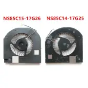 NEW CPU Fan & GPU Fan for Dell precision 7730 7740 M7730 M7740 radiation cooler