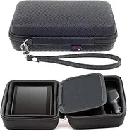 [Digicharge] Black Hard Carry Case for Garmin Drive 60LM DriveSmart 60LM with Accessory Storage and Lanyard
