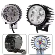 Waterproof Horn Headlight for 36V 48V Battery Ebikes Enhanced Visibility