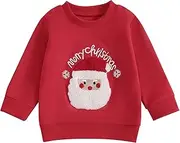 MAYUMMPY Toddler Girls Boys Christmas Outfit Crewneck Sweatshirts Long Sleeve Tops Shirt Pullovers Sweater Fall Clothes