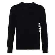 [Thom Browne] Thom Browne 4-Bar Cotton Jumper III NUMERIC BLUE