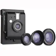 Lomo Instant Camera + 3 Lenses - Black