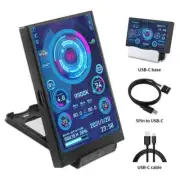 3.5/5'' IPS Type-C Secondary Screen Computer USB Display CPU GPU HDD Monitor Lot