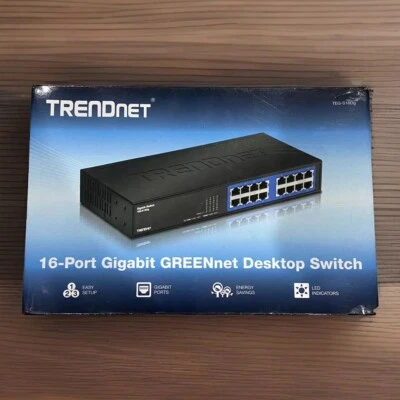 TRENDnet TEG (TEG-S16Dg) 16-Ports External Switch