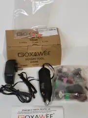 GOXAWEE Power Rotary Tool Kit with MultiPro Keyless Chuck and 151pcs Accessories
