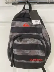 QuikSilver backpack black grey red