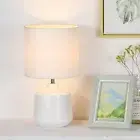 Lena Small Table Lamp for Living Room as Bedside Table Lamp for Bedroom,Moder...