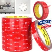 NEW 3M VHB Adhesive Tape Clear High strength Double-sided Transparent Acrylic