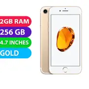 Apple iPhone 7 (256GB, Gold) - Refurbished (Excellent)