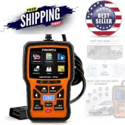 Professional OBDII Diagnostic Scanner - Live Data Reader for Check Engine Light
