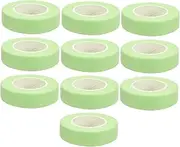 WOFASHPURET 10 Rolls Self-adhesive Eyelash Extension Tape Breathable Fabric Lash Adhesive 9m/roll False Lashes Supply