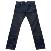 Dior X Cactus Jack Slim-Fit Jeans 'Blue' Size 32 Brand New