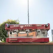 Stunning Immaculate Custom 3 Group La Marzocco PB In Candy Apple Red