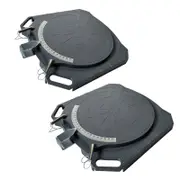 Taurus Legend 2 Ton Aluminum Wheel Alignment Turntable Pair