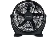 Heller 50cm Floor Desk High Velocity Air Cooler Fan Cooling Circulator - Black