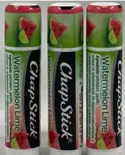 ChapStick Lip Balm Watermelon Lime Lot of 3 Tubes