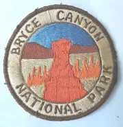 Bryce Canyon National Park Patch Rare Unique Souvenir
