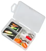 Celsius GWK-1 Walleye Kit Includes Durable Re-Usable Tackle Box
