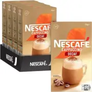 Decaffeinated Cappuccino Coffee Sachets 40 Pack, 4 X 10 Pack, Chocolate Shaker I