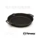 【德國 Petromax】Grill Fire Skillet 雙耳條紋鑄鐵煎鍋(30CM)/煎鍋.鑄鐵鍋.荷蘭鍋.燒烤盤/通過德國食品安全認證/煎烤.燉煮.牛排_gp30h-t