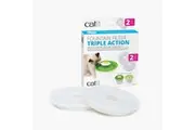 Catit Flower Fountain Triple Action Fountain Filter 2 Pack